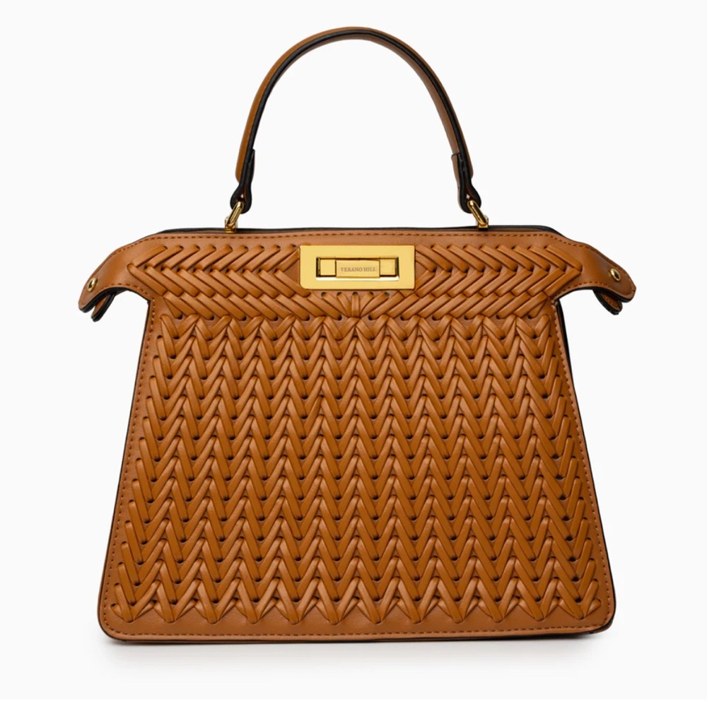 Dionne Woven Handbag